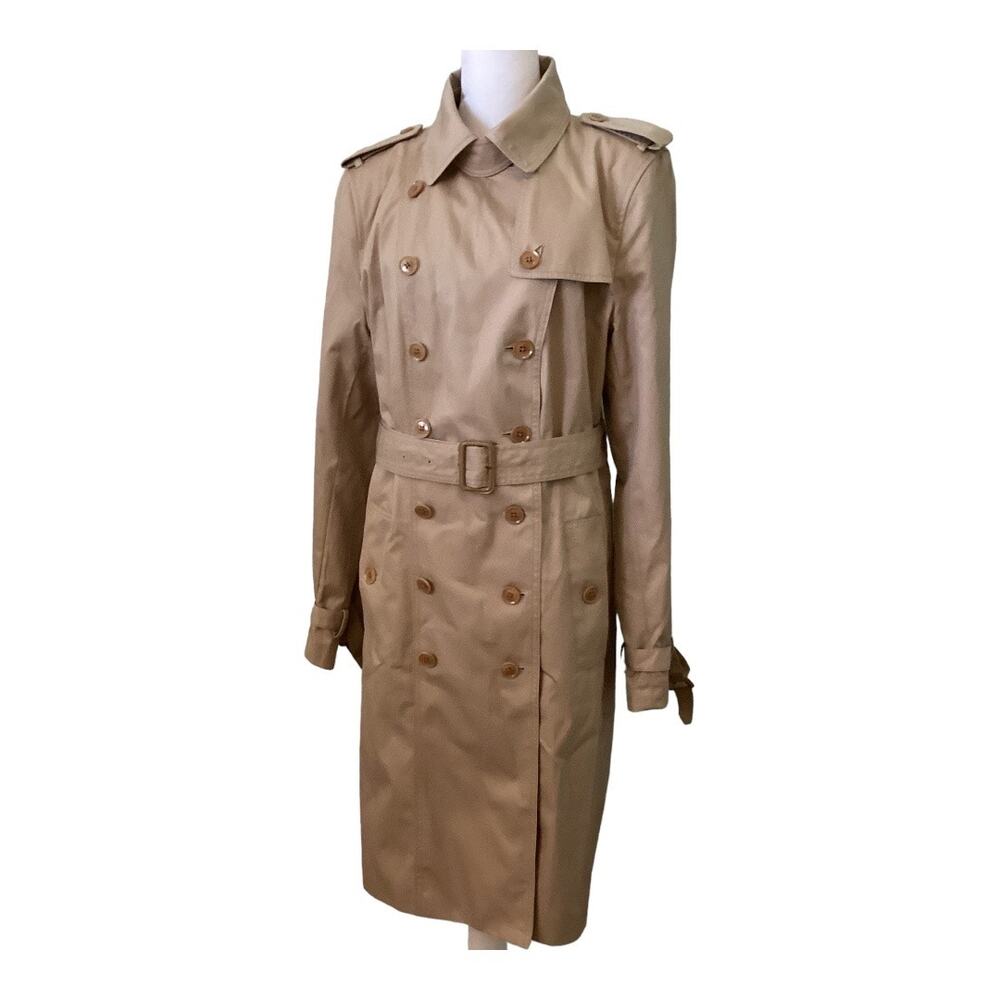 NWT Banana Republic Trench Coat Long Double Breasted Button Down  X:L